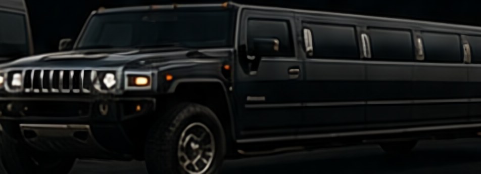 Black Hummer stretch limousine