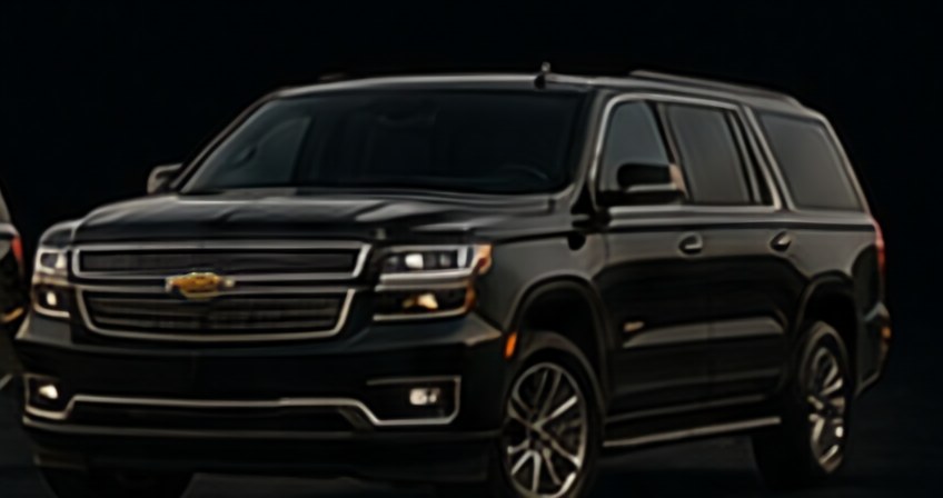Black Chevrolet Suburban